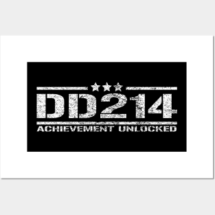 DD-214 Achievement Unlocked Posters and Art